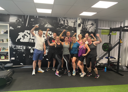 Monday Night Resilience Completed! hiit class hyrox wymondham. small group pt in suggs gym hustle